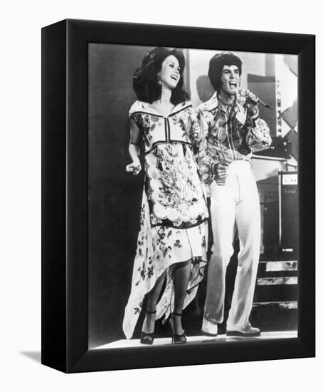 Donny Osmond - Donny and Marie-null-Framed Stretched Canvas