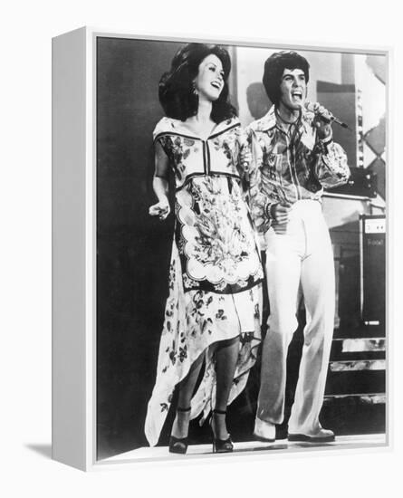 Donny Osmond - Donny and Marie-null-Framed Stretched Canvas