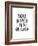 Dont Forget to be Awesome-Brett Wilson-Framed Art Print