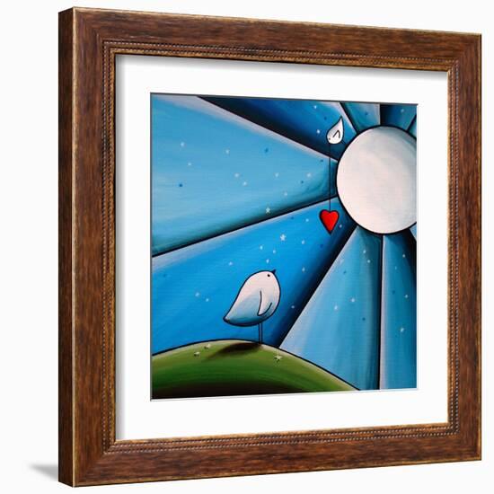 Dont Let the Stars Get in Your Eyes-Cindy Thornton-Framed Art Print