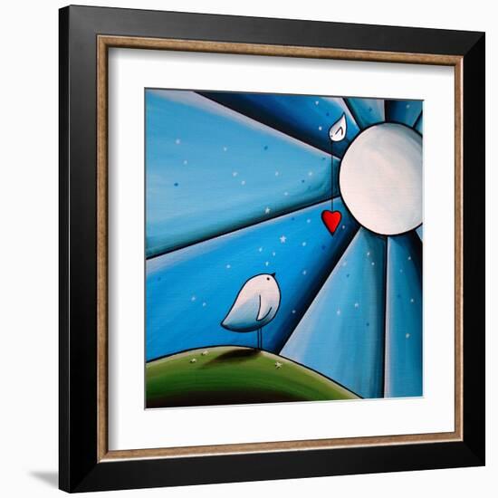 Dont Let the Stars Get in Your Eyes-Cindy Thornton-Framed Art Print