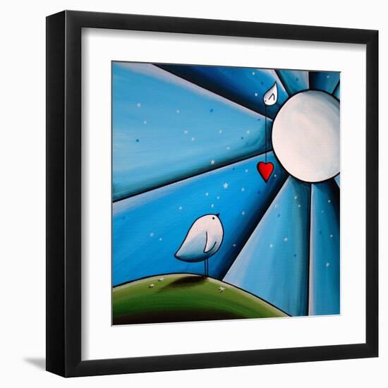 Dont Let the Stars Get in Your Eyes-Cindy Thornton-Framed Art Print