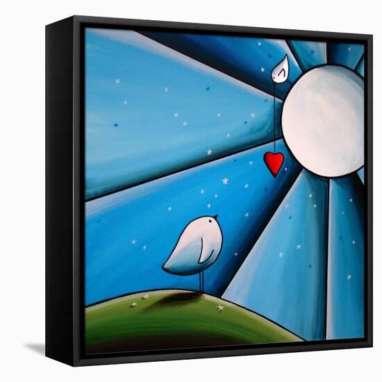 Dont Let the Stars Get in Your Eyes-Cindy Thornton-Framed Stretched Canvas