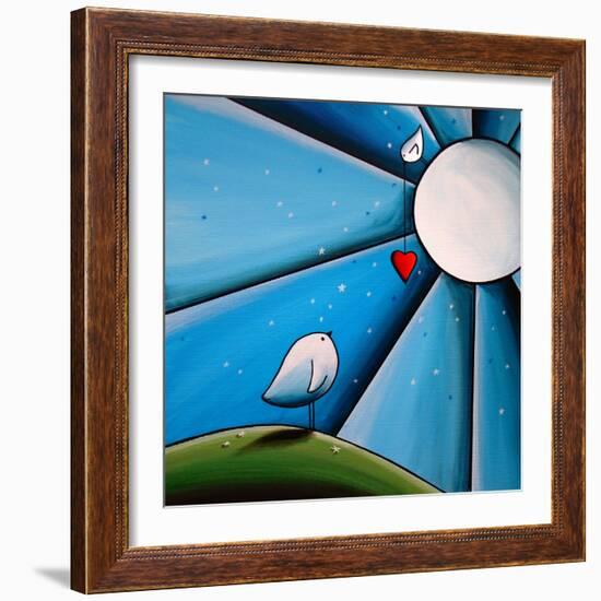 Dont Let the Stars Get in Your Eyes-Cindy Thornton-Framed Art Print