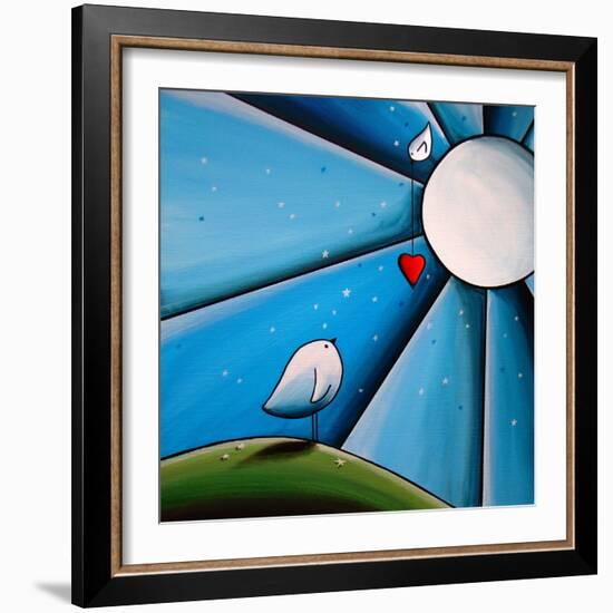 Dont Let the Stars Get in Your Eyes-Cindy Thornton-Framed Art Print