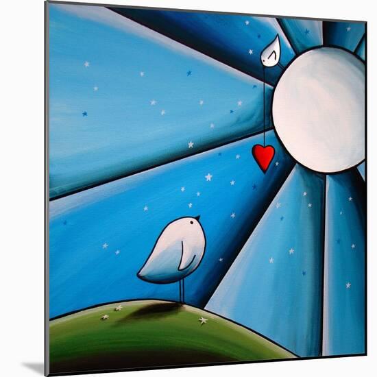 Dont Let the Stars Get in Your Eyes-Cindy Thornton-Mounted Art Print