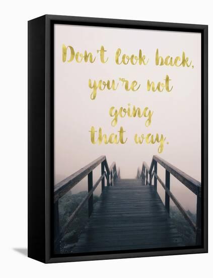 Dont Look Back-Tina Lavoie-Framed Premier Image Canvas