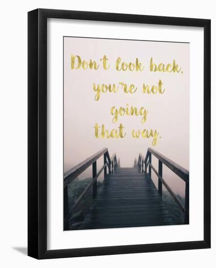 Dont Look Back-Tina Lavoie-Framed Giclee Print