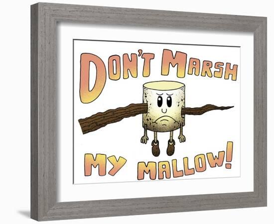 Dont Marsh My Mallow-Steven Wilson-Framed Giclee Print