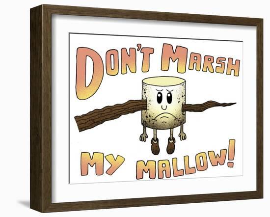 Dont Marsh My Mallow-Steven Wilson-Framed Giclee Print