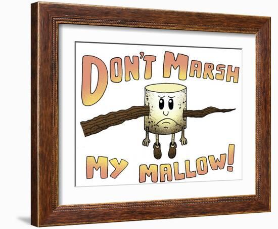 Dont Marsh My Mallow-Steven Wilson-Framed Giclee Print