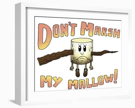 Dont Marsh My Mallow-Steven Wilson-Framed Giclee Print