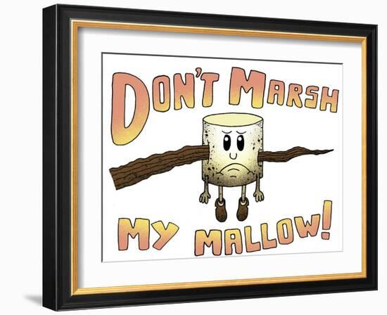 Dont Marsh My Mallow-Steven Wilson-Framed Giclee Print