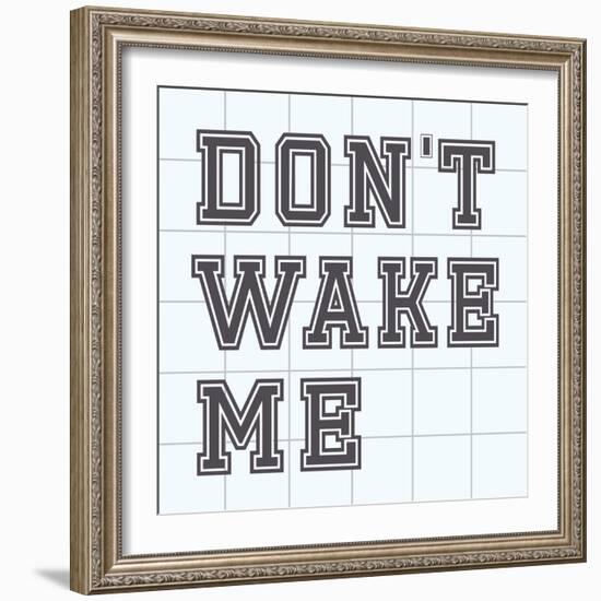 Dont Wake Me-Diane Stimson-Framed Art Print