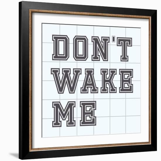 Dont Wake Me-Diane Stimson-Framed Art Print