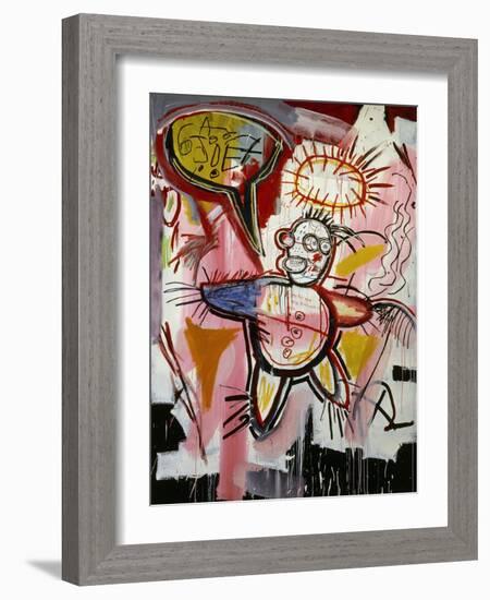 Donut Revenge-Jean-Michel Basquiat-Framed Giclee Print