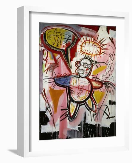 Donut Revenge-Jean-Michel Basquiat-Framed Giclee Print