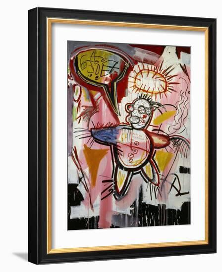 Donut Revenge-Jean-Michel Basquiat-Framed Giclee Print