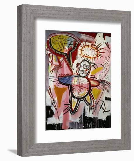 Donut Revenge-Jean-Michel Basquiat-Framed Premium Giclee Print