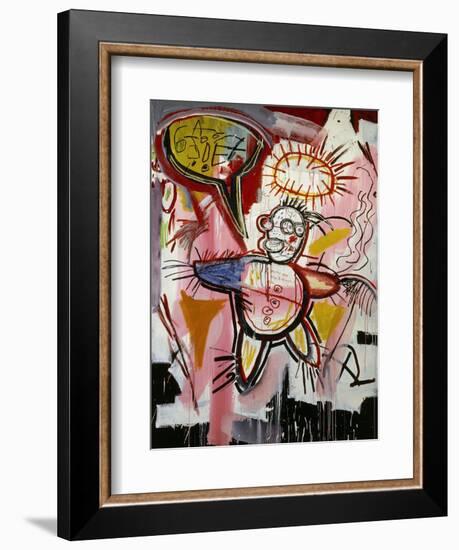 Donut Revenge-Jean-Michel Basquiat-Framed Premium Giclee Print
