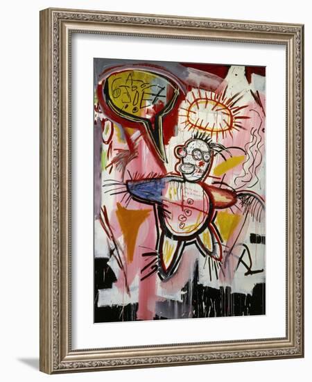 Donut Revenge-Jean-Michel Basquiat-Framed Premium Giclee Print