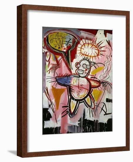 Donut Revenge-Jean-Michel Basquiat-Framed Premium Giclee Print