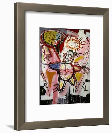 Donut Revenge-Jean-Michel Basquiat-Framed Giclee Print