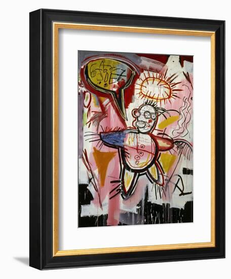 Donut Revenge-Jean-Michel Basquiat-Framed Giclee Print