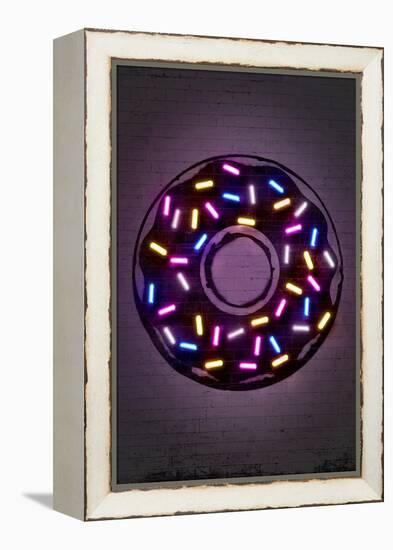 Donut-Octavian Mielu-Framed Stretched Canvas