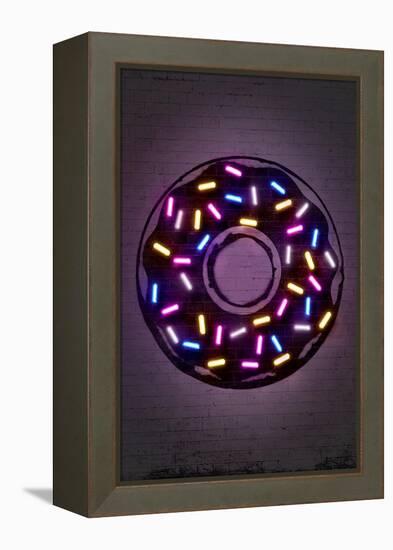 Donut-Octavian Mielu-Framed Stretched Canvas