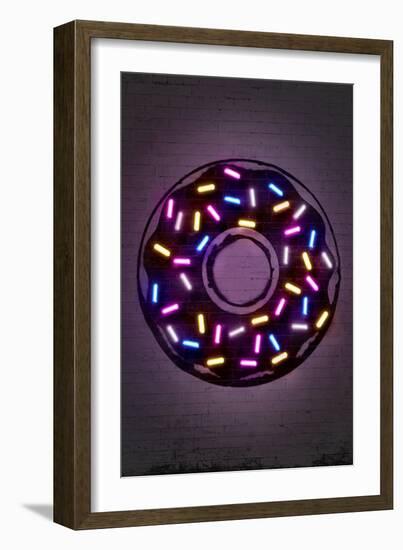 Donut-Octavian Mielu-Framed Art Print