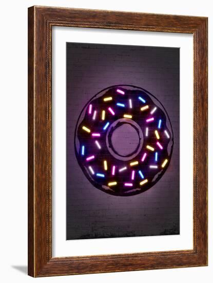 Donut-Octavian Mielu-Framed Art Print