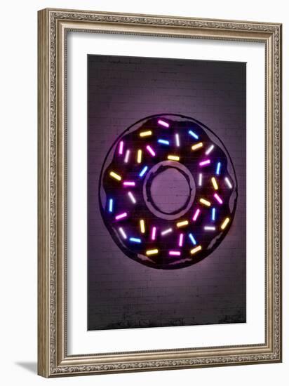 Donut-O.M.-Framed Giclee Print