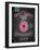 Donuts Poster - Chalkboard-avean-Framed Art Print