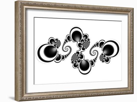 Doodle 1-Fractalicious-Framed Giclee Print