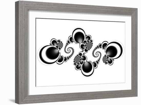 Doodle 1-Fractalicious-Framed Giclee Print