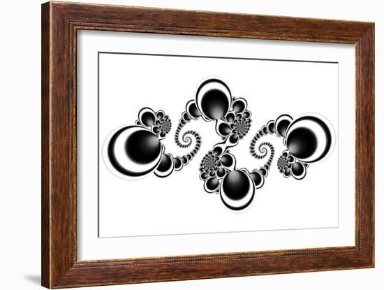 Doodle 1-Fractalicious-Framed Giclee Print