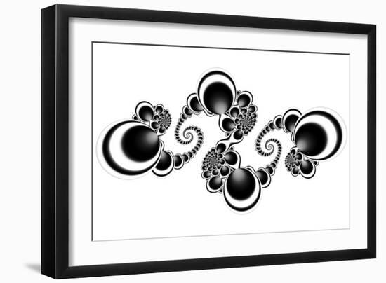 Doodle 1-Fractalicious-Framed Giclee Print