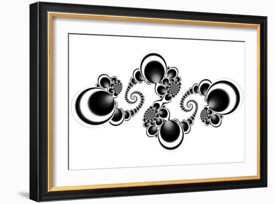 Doodle 1-Fractalicious-Framed Giclee Print