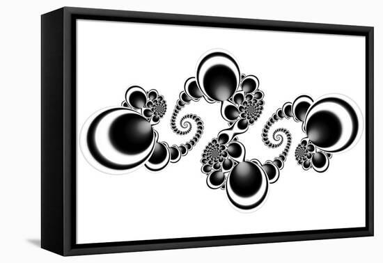 Doodle 1-Fractalicious-Framed Premier Image Canvas