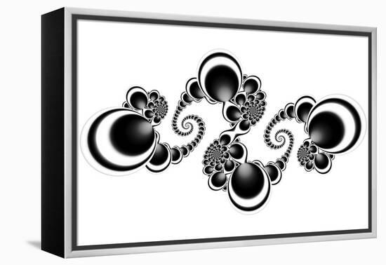 Doodle 1-Fractalicious-Framed Premier Image Canvas