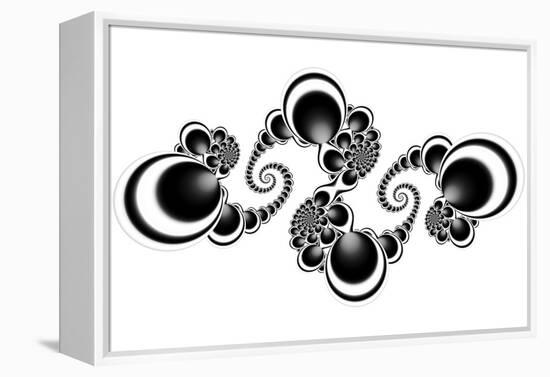 Doodle 1-Fractalicious-Framed Premier Image Canvas