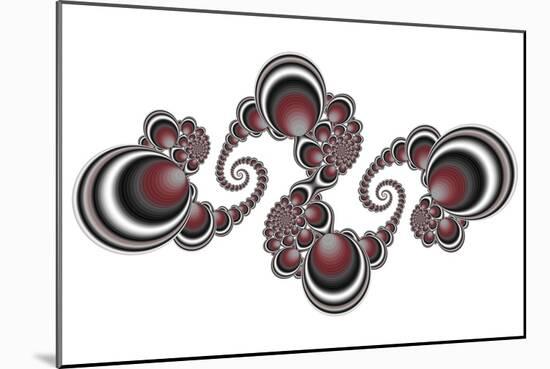 Doodle 2-Fractalicious-Mounted Giclee Print
