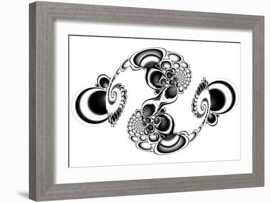 Doodle 4-Fractalicious-Framed Giclee Print
