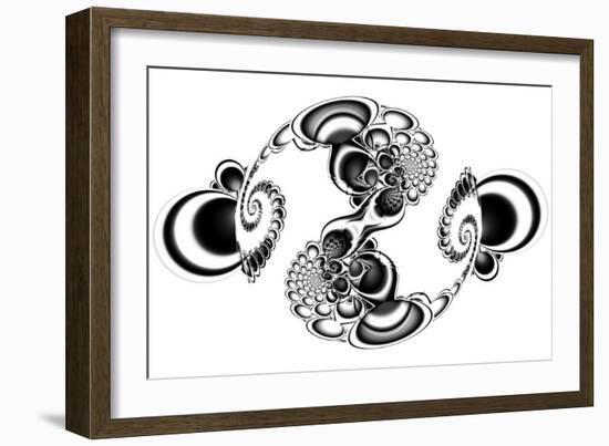 Doodle 4-Fractalicious-Framed Giclee Print