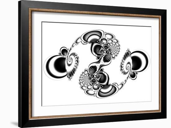 Doodle 4-Fractalicious-Framed Giclee Print