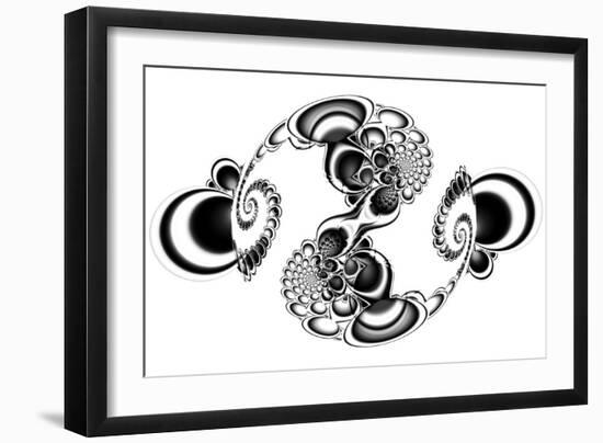 Doodle 4-Fractalicious-Framed Giclee Print