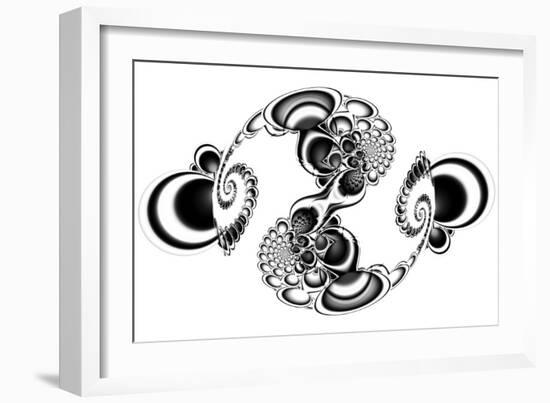 Doodle 4-Fractalicious-Framed Giclee Print