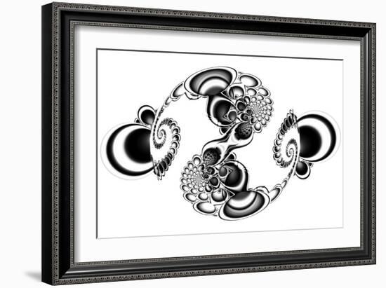 Doodle 4-Fractalicious-Framed Giclee Print