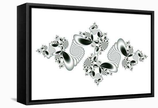 Doodle 5-Fractalicious-Framed Premier Image Canvas